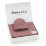100% Organic Cotton Knit Blanket + Hat Boxed Gift Set