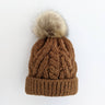 Pom Pom Beanie | Pecan Pop