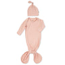 Bamboo Layette Newborn Knotted Gown & Beanie